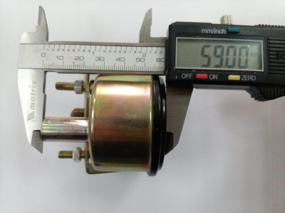 Датчик (указатель) давления воздуха 1.6 MPa (кабина) Yigong ZL20
