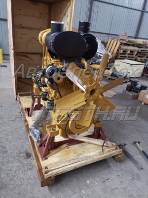 Двигатель в сборе Shanghai SC11CB220G2B1 для фронтального погрузчика XGMA XG955 (CB0021)