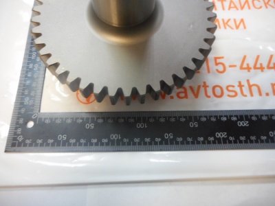 Вал привода насоса рабочего оборудования D=30 мм (42 зуба, 6 шлицов) Lonking CDM855 (403610D)