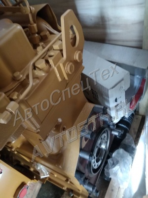 Двигатель в сборе Shanghai SC11CB184G2B1 на бульдозер Shantui SD16 оригинал CB0035